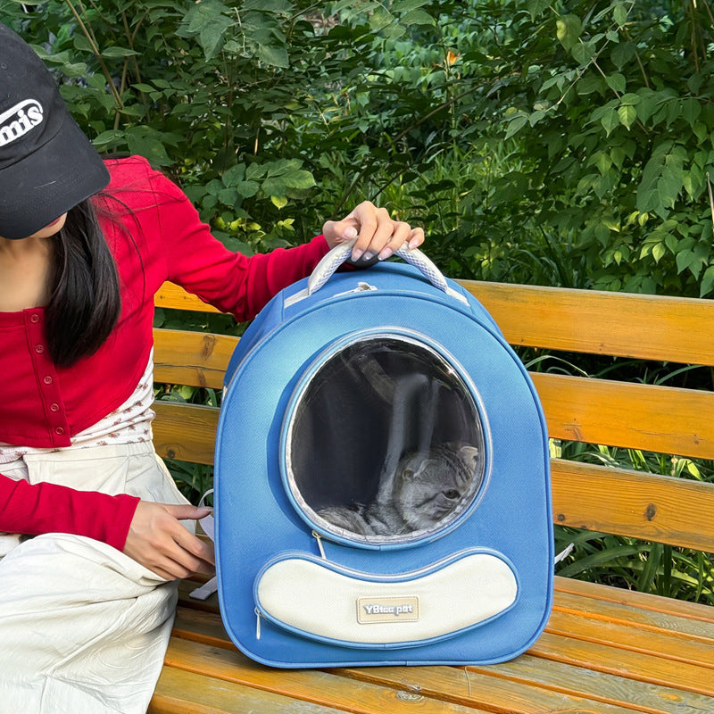 Breathable Backpack For Pets - Large Capacity Space Capsule